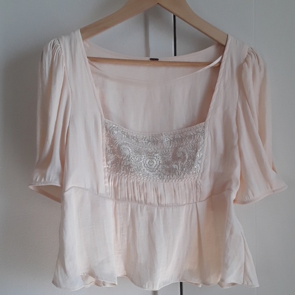Free People Tops - Gorgeous, delicate silk top. NWT